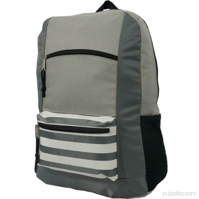 K-Cliffs Contrast Backpack 18 School Book Bag Daypack Navy 564847867